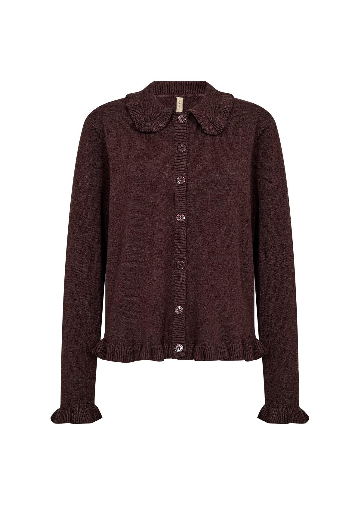 SoyaConcept Helda 3 Cardigan choco bruin