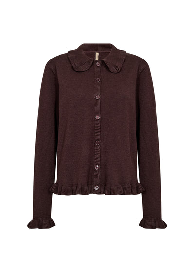 SoyaConcept Helda 3 Cardigan choco bruin
