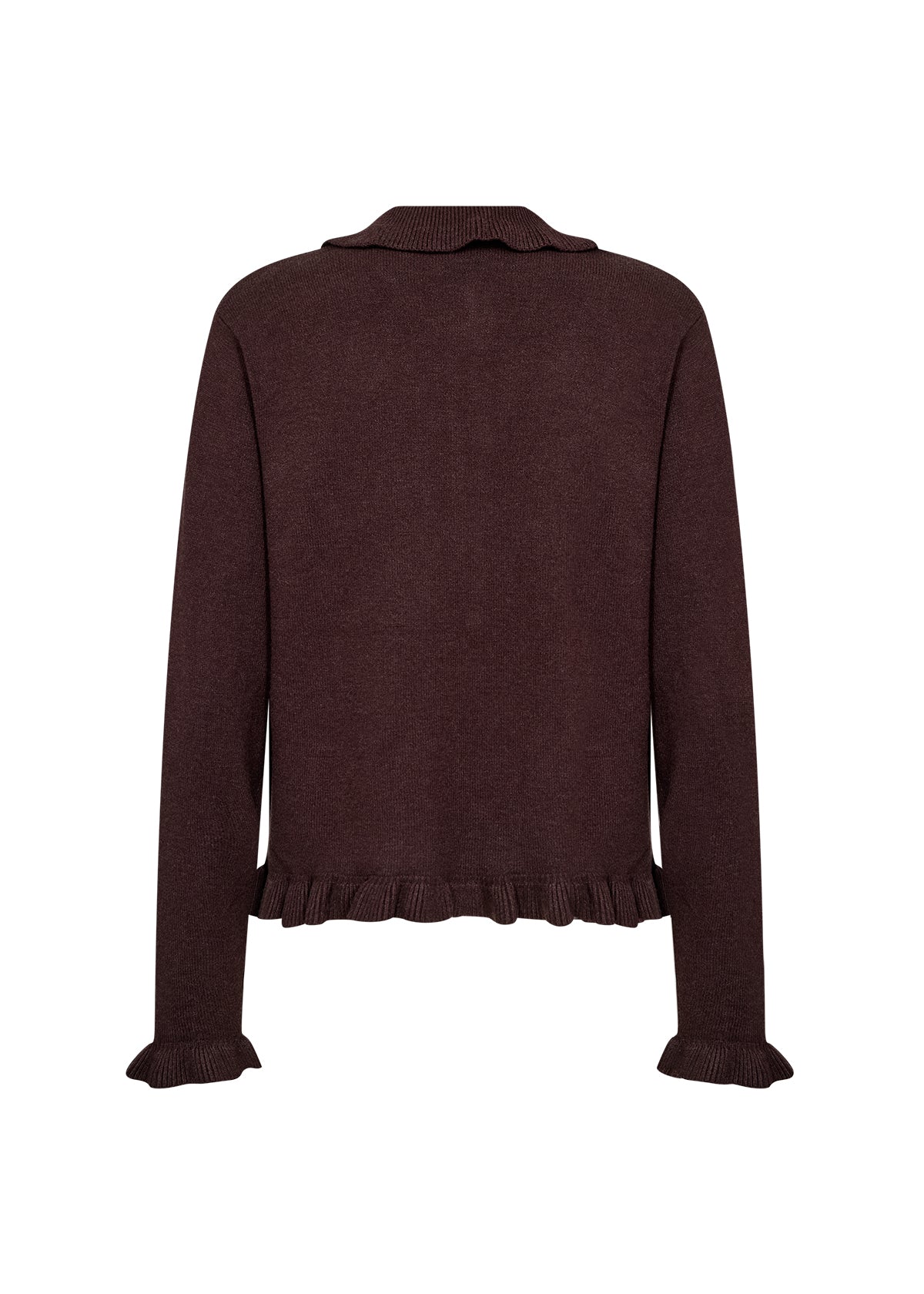 SoyaConcept Helda 3 Cardigan choco bruin