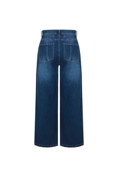 C&S Nico Jeans denim dark blue