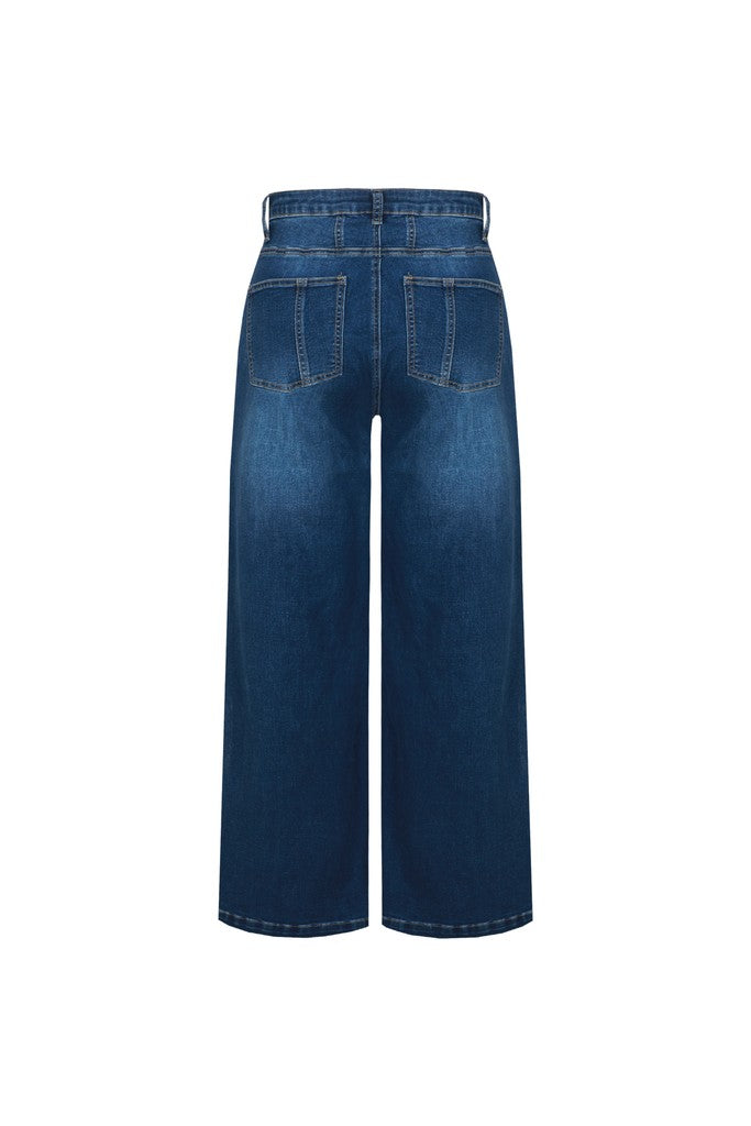 C&S Nico Jeans denim dark blue