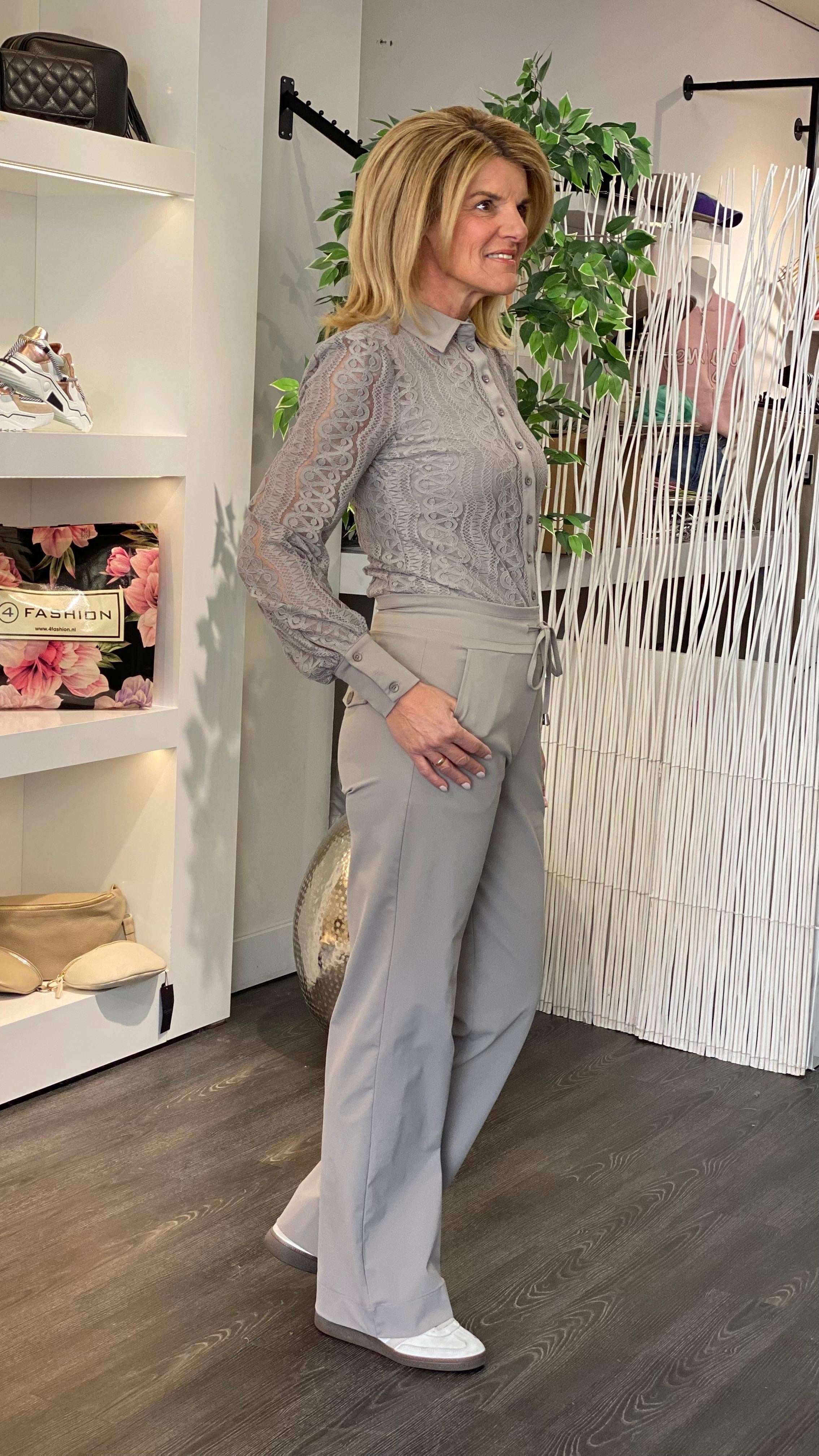 Mi piace Travelbroek Loose Fit taupe 202089