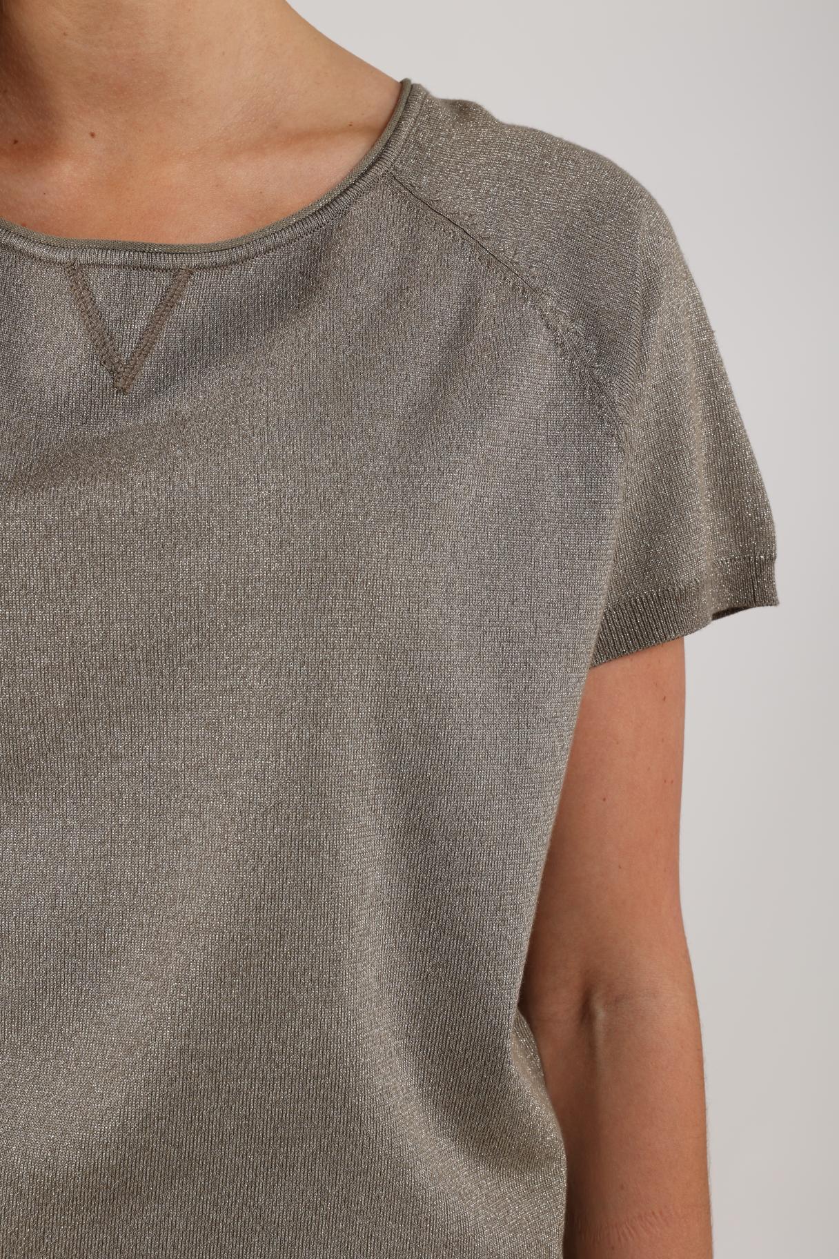 Nukus Anita Top Lurex army