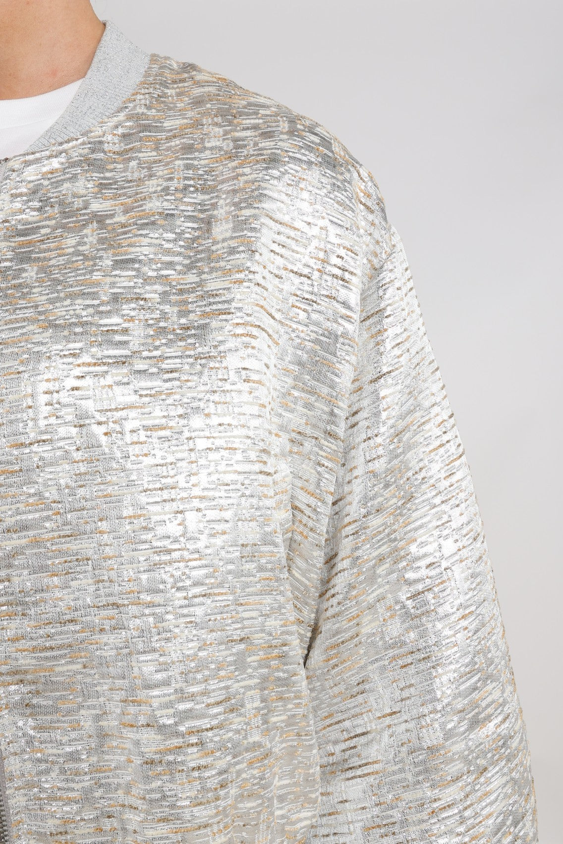 Nukus Babette Bomber silver / camel