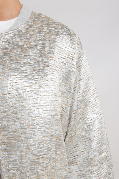 Nukus Babette Bomber silver / camel