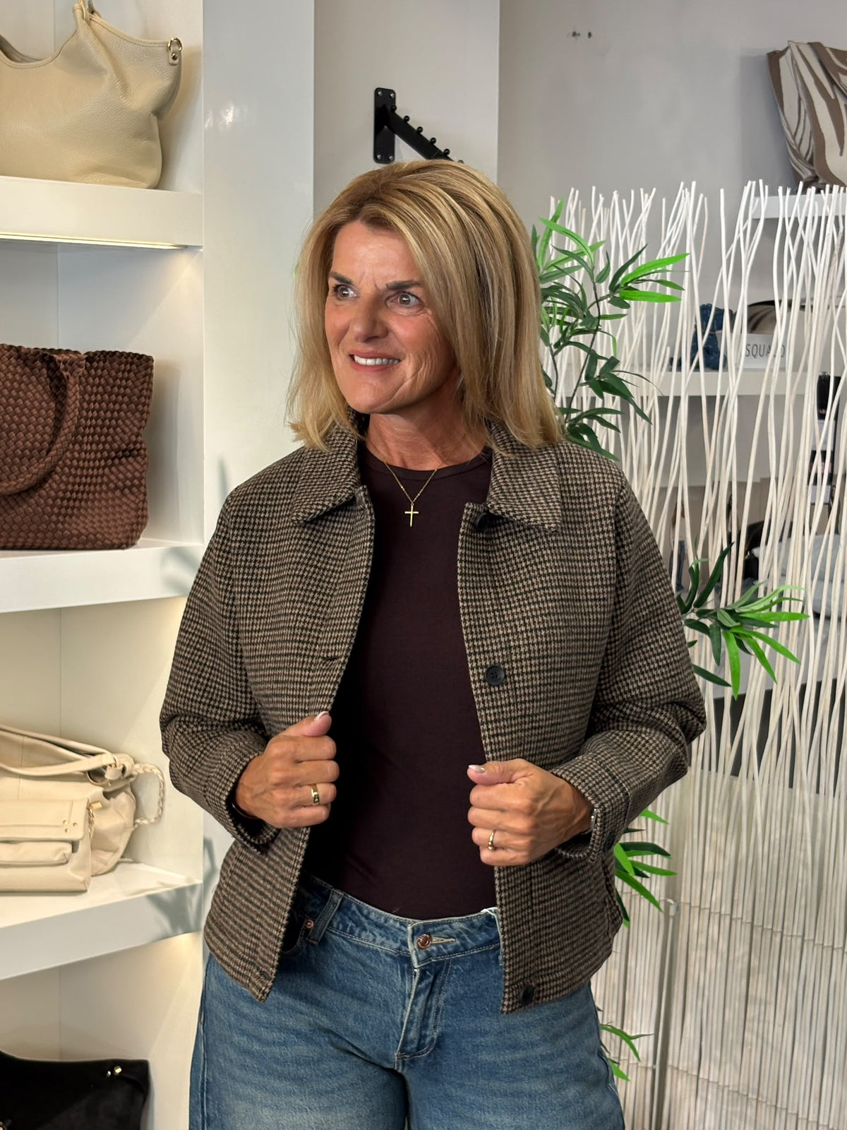SoyaConcept Hasti Jacket Choco