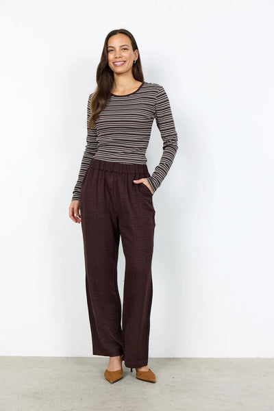 SoyaConcept Charissa 3-C Broek choco