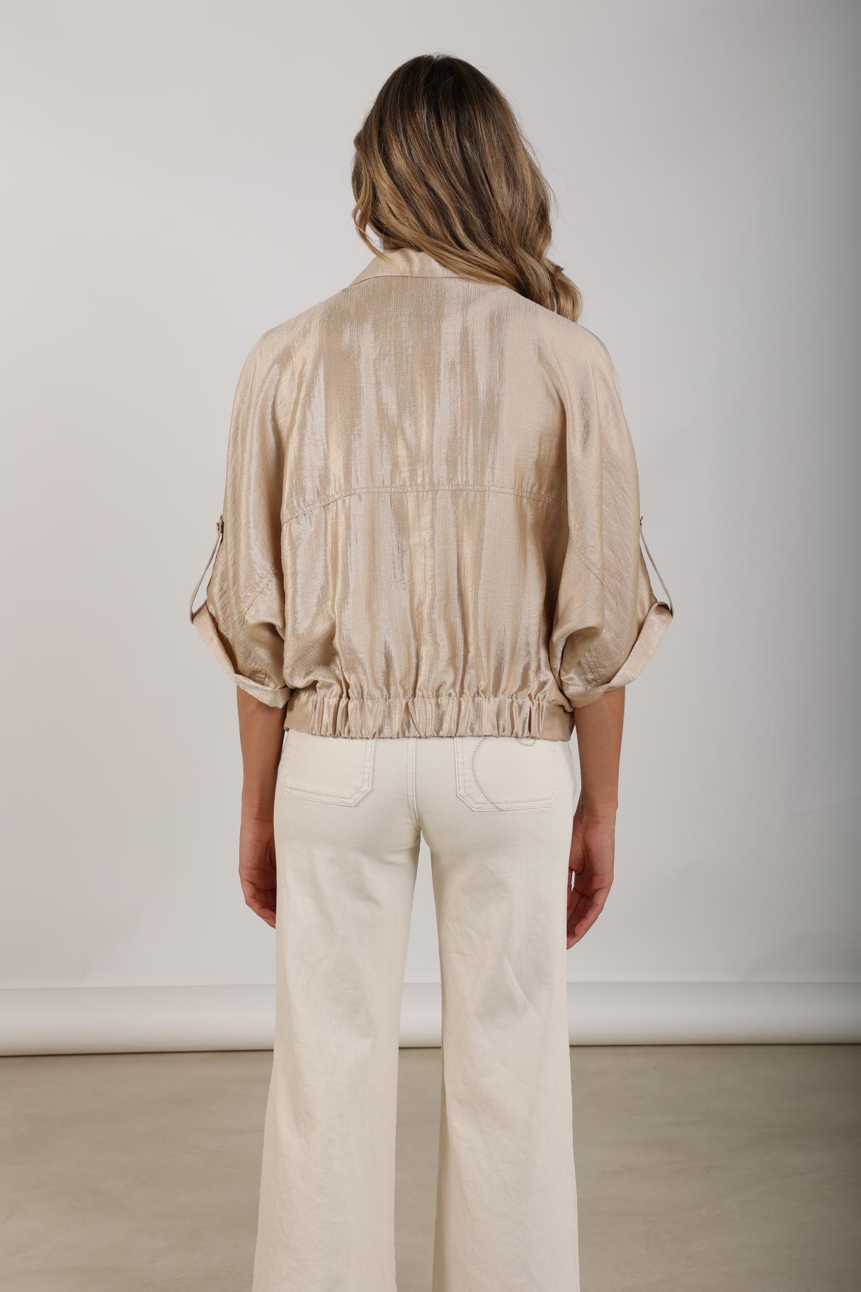 Nukus Nelly Blouse goud