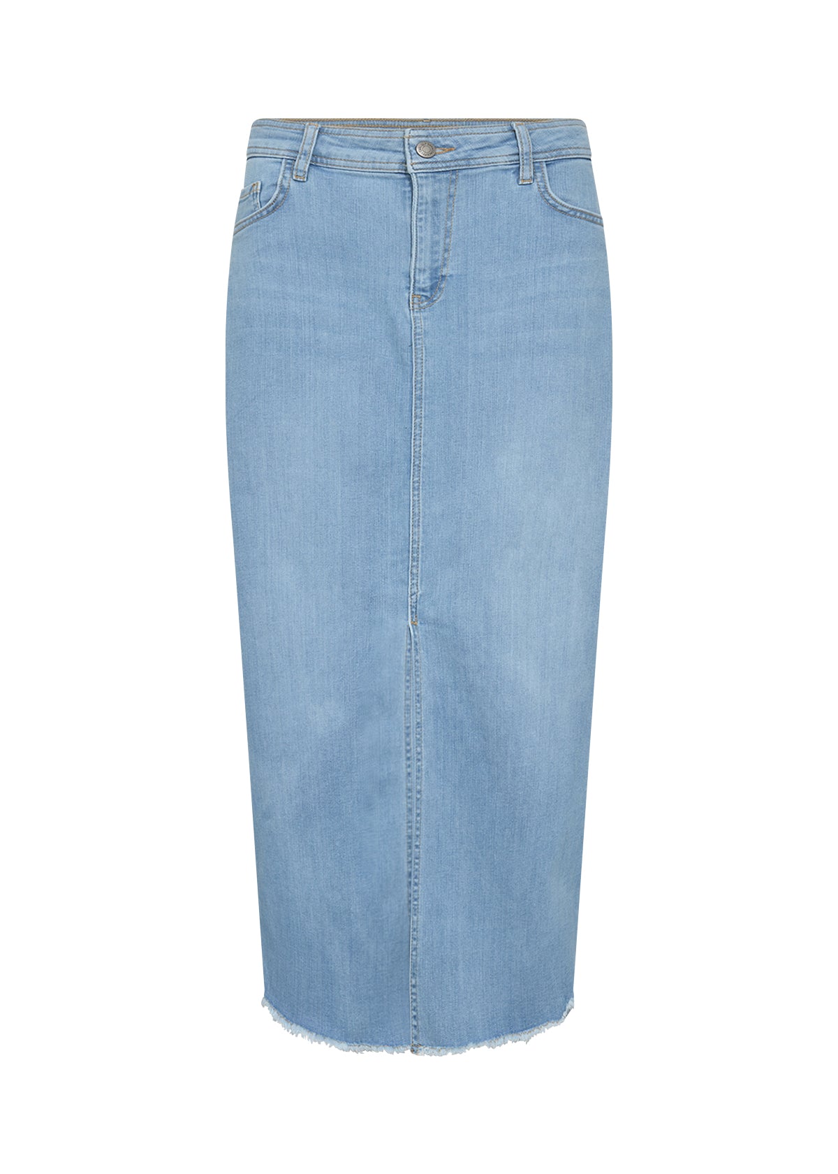 SoyaConcept Kimberly 26 spijker Denim Rok light blue