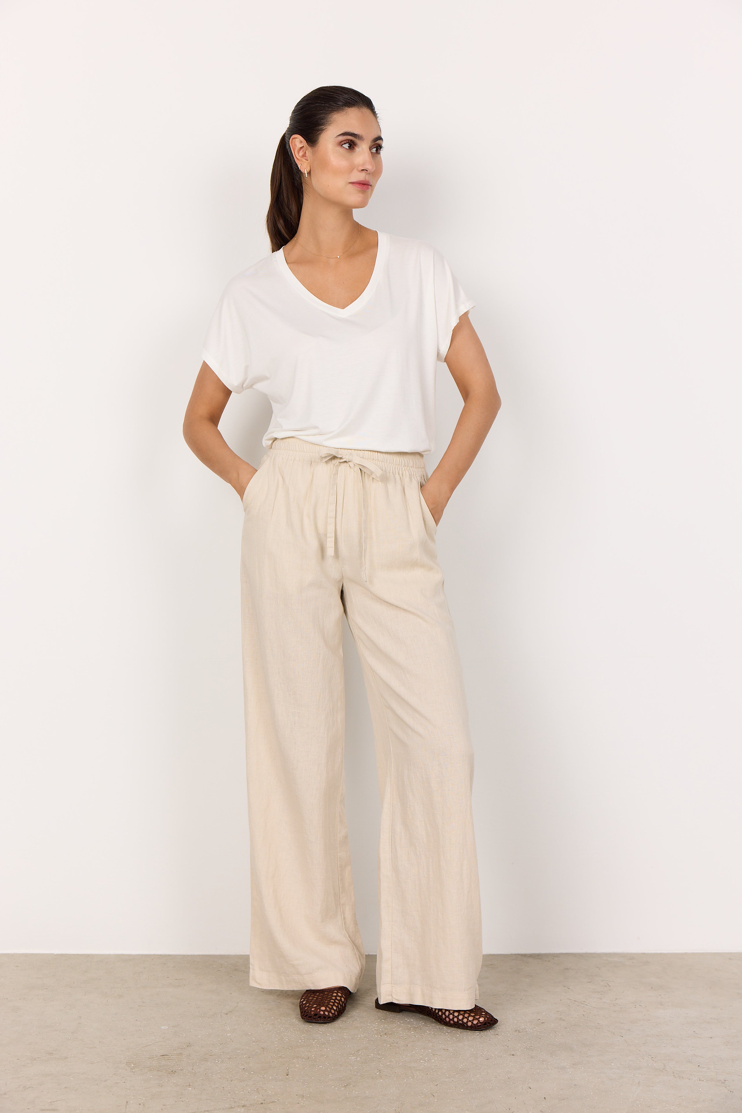 SoyaConcept Ina 61C Broek sand