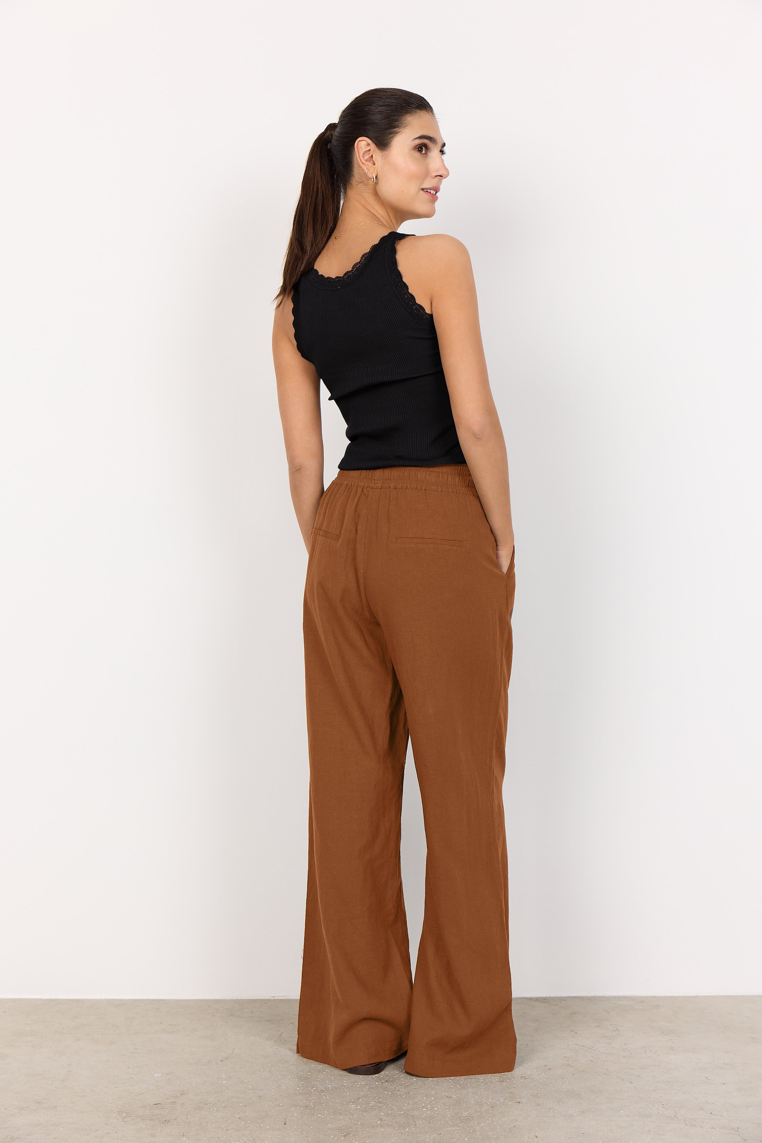 SoyaConcept Ina 61C Broek toffee