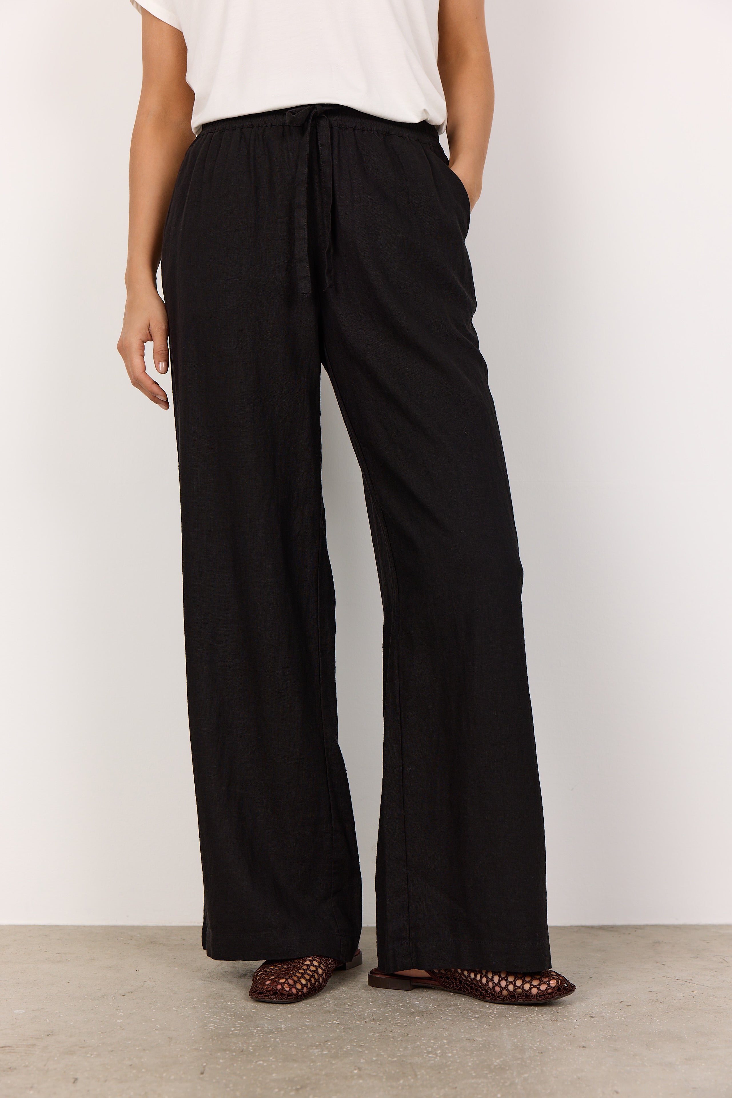 SoyaConcept Ina 61C Broek zwart