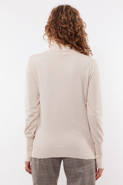 C&S Daye Knit Sweater wool white