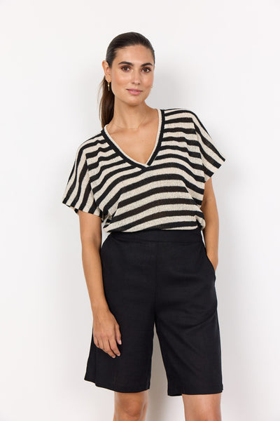 SoyaConcept Rozalia 3B Korte Broek zwart