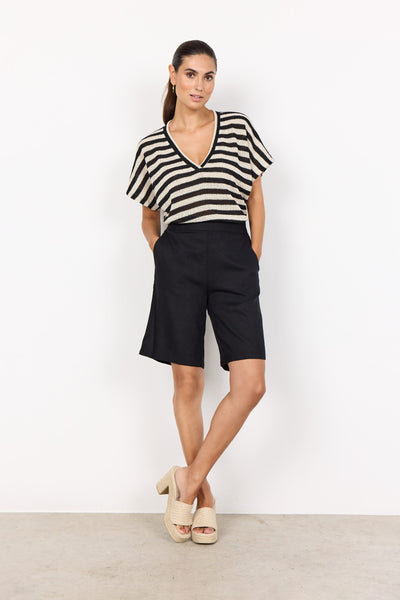 SoyaConcept Rozalia 3B Korte Broek zwart