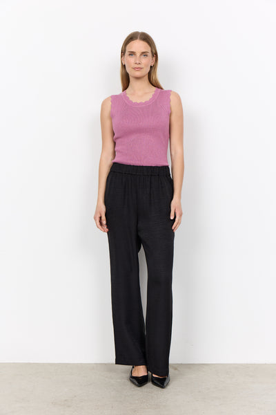 SoyaConcept Charissa 3-C Broek zwart