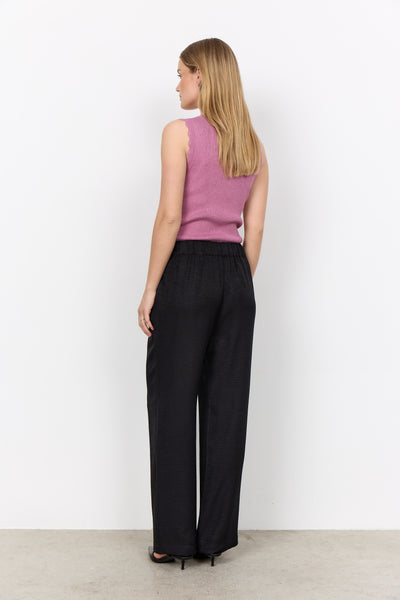 SoyaConcept Charissa 3-C Broek zwart