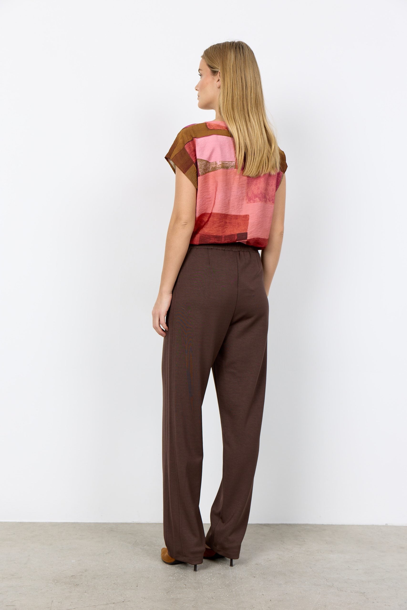SoyaConcept Catania 1 Top rapture rose print