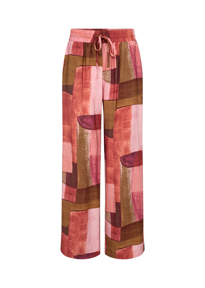 SoyaConcept Catania 3B Broek rapture rose print