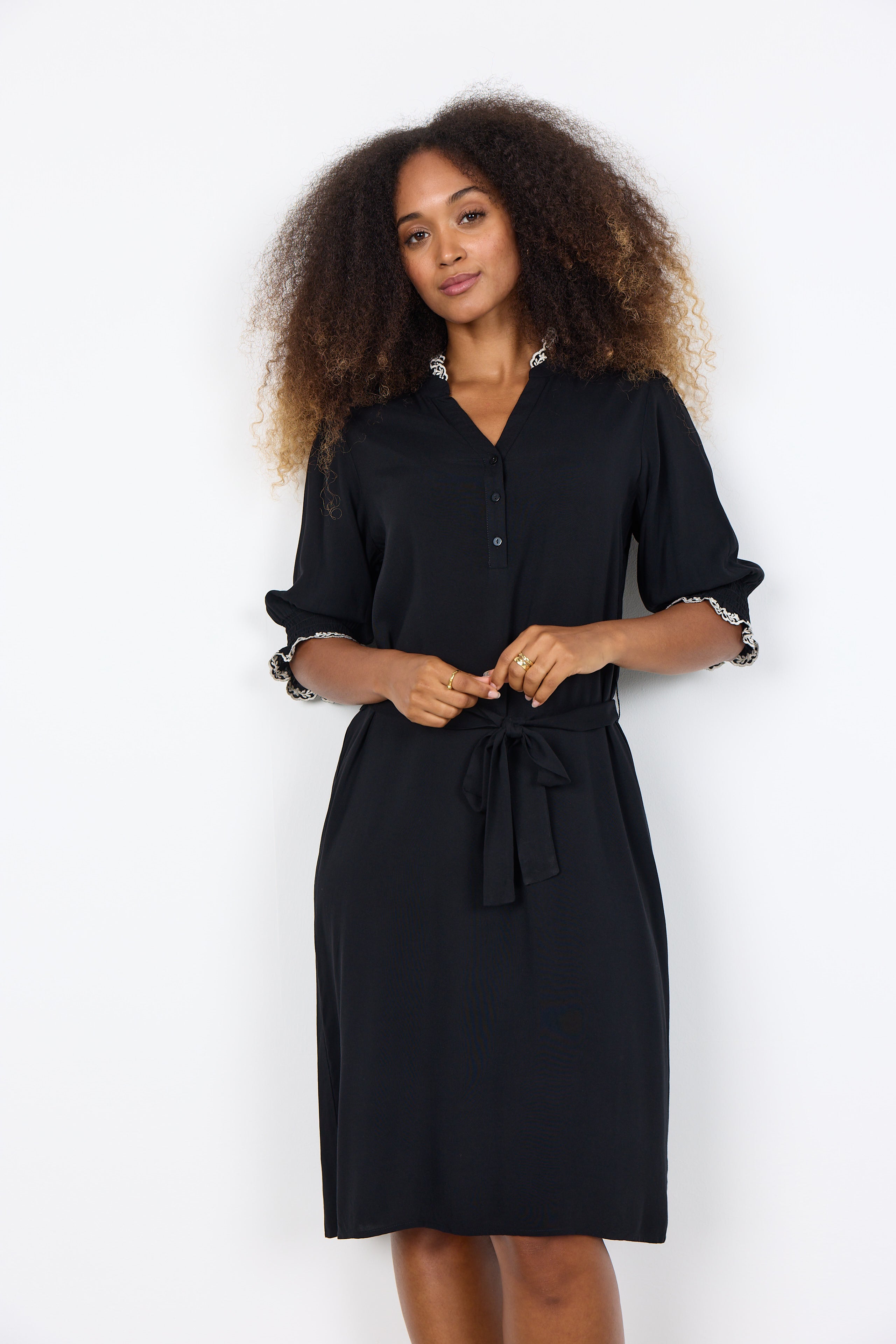 SoyaConcept Radia 231 Jurk zwart