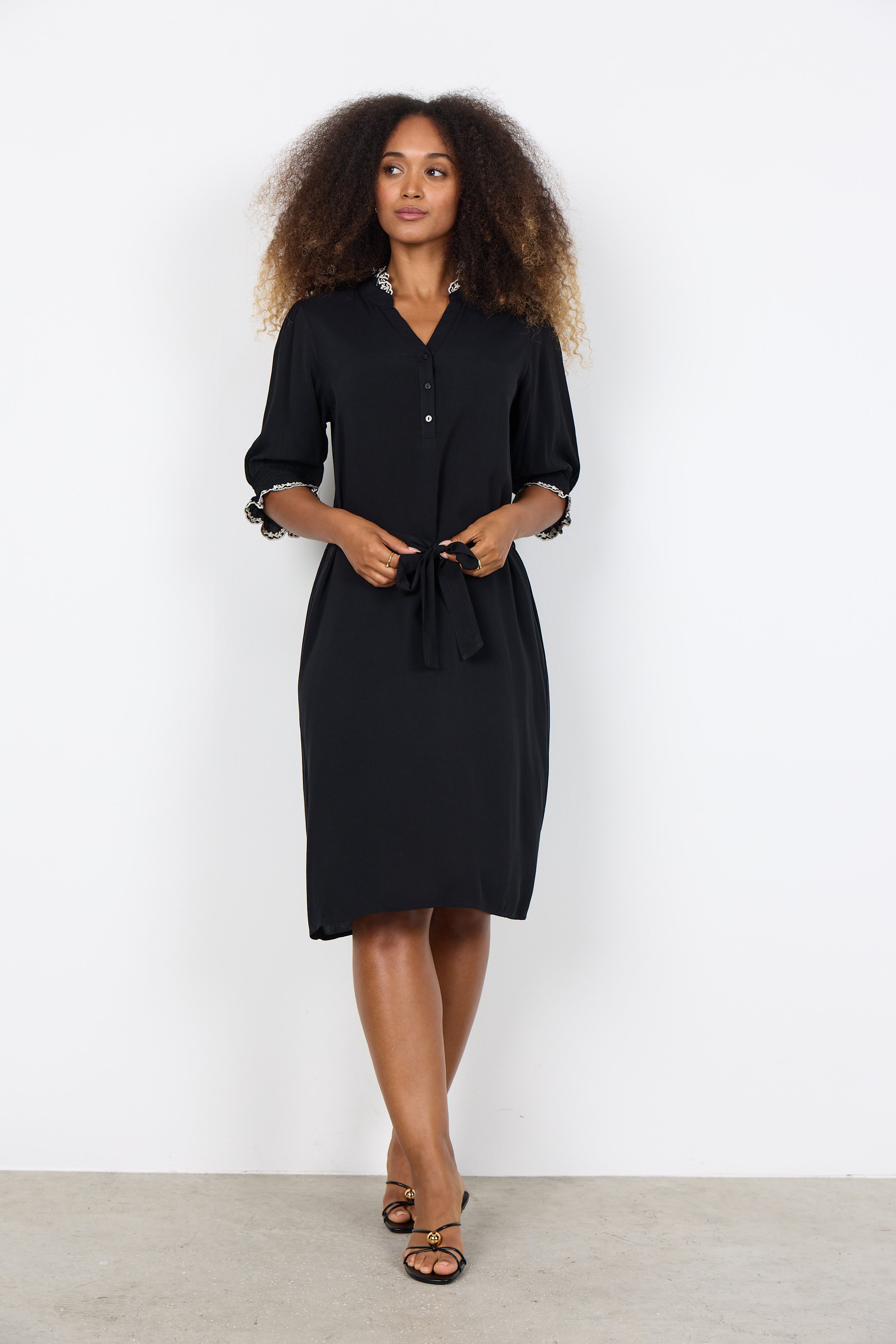 SoyaConcept Radia 231 Jurk zwart