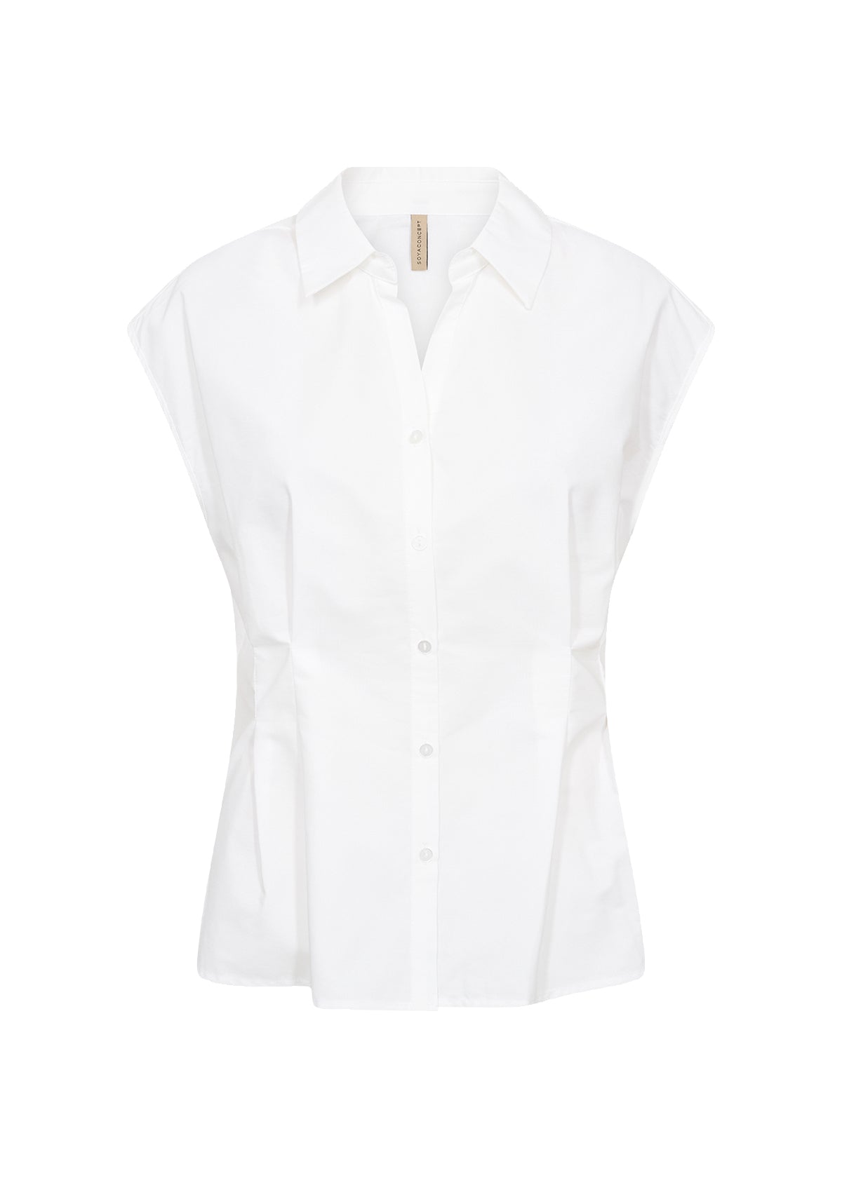 SoyaConcept Netti 126 Mouwloze Blouse wit
