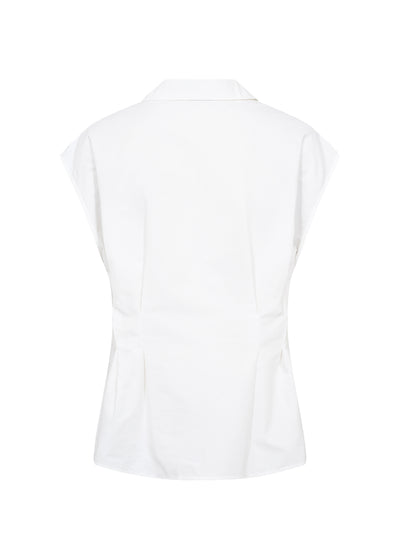 SoyaConcept Netti 126 Mouwloze Blouse wit