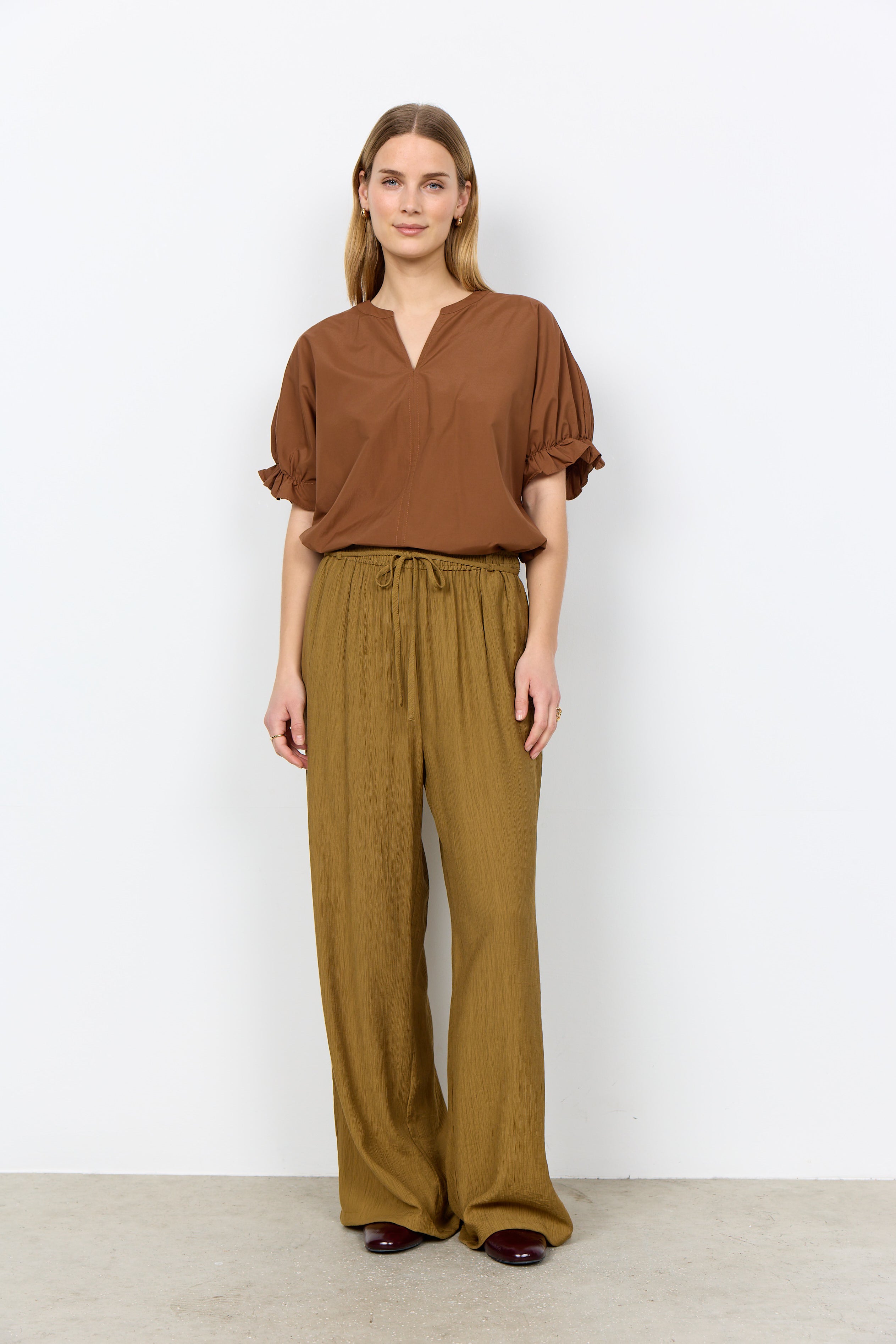 SoyaConcept Fabrina 2-C Broek butternut