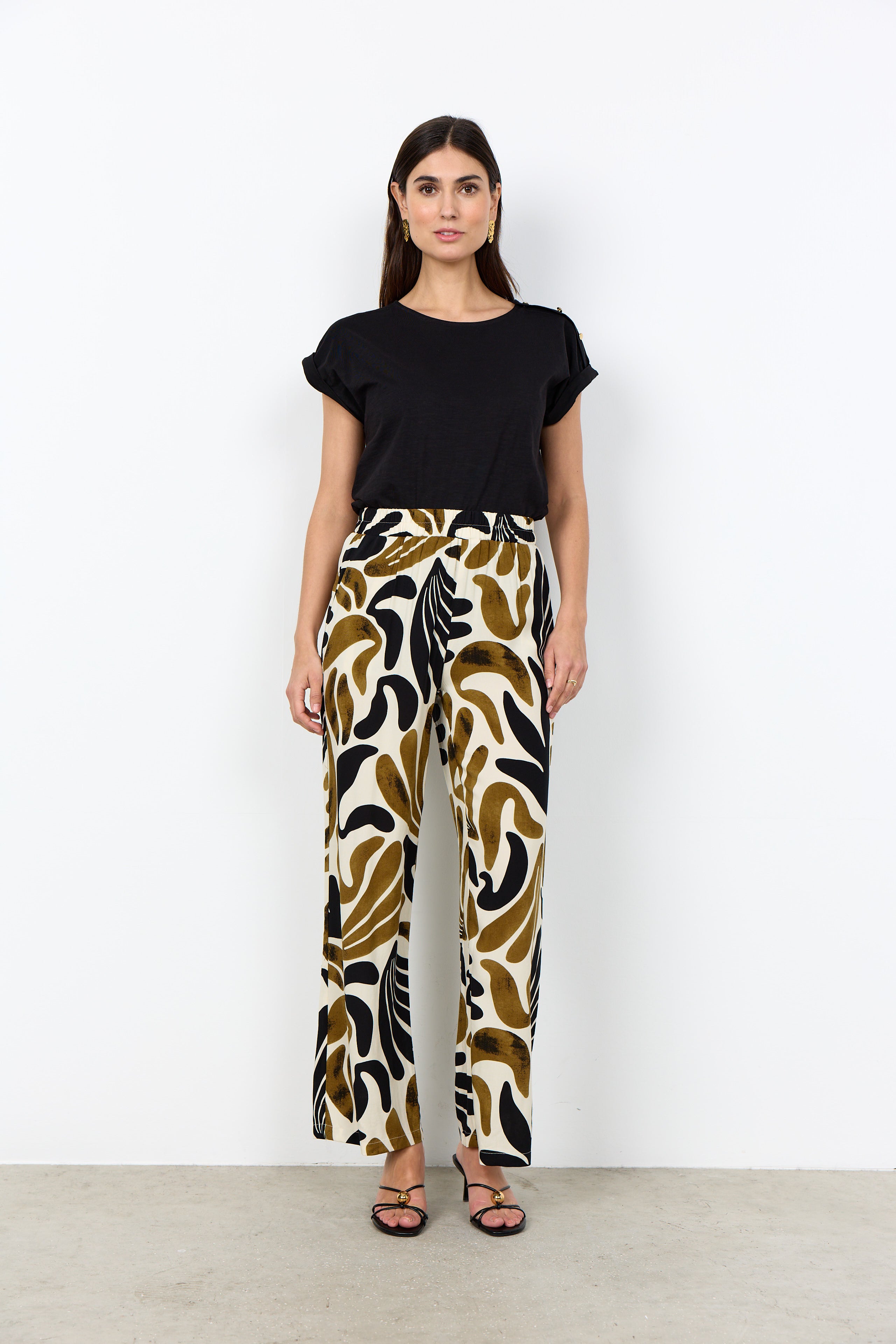 SoyaConcept Feldi 3C Broek butternut print