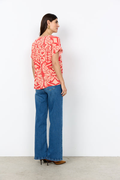 SoyaConcept Felone 1 Blouse koraal print