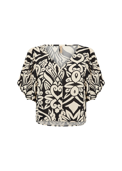 SoyaConcept Felone 2 Blouse zwart print