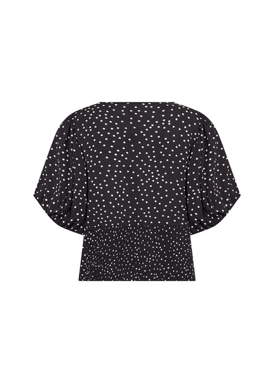 SoyaConcept Gilda 1 Blouse zwart wit