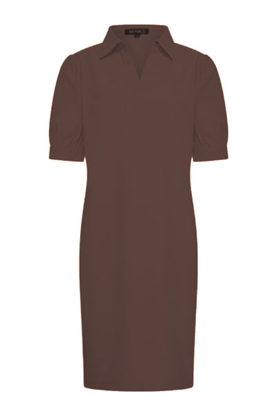 Mi Piace Travelstof Jurk 202605 espresso