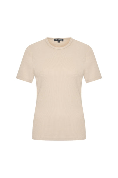 Mi Piace Basic T-shirt top beige 2020056