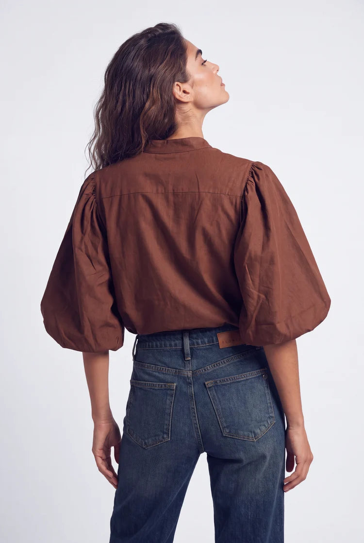Florez Bibi Blouse russet brown