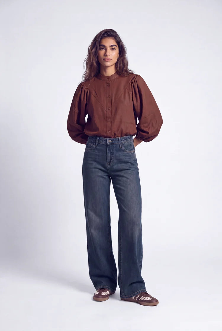 Florez Bibi Blouse russet brown