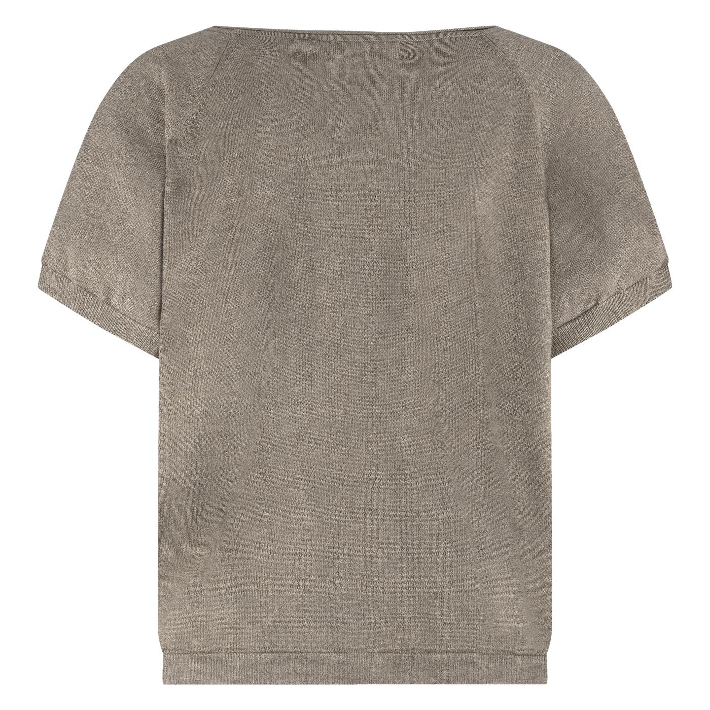 Nukus Anita Top Lurex light fango