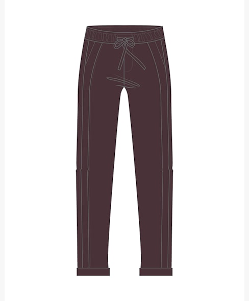 Red Button Stella Scuba Broek burgundy