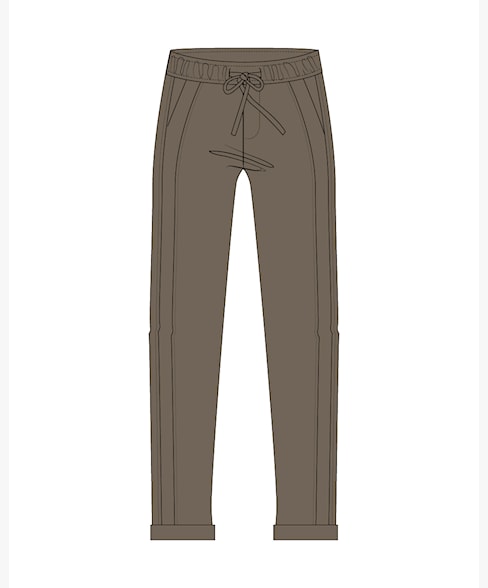 Red Button Stella Scuba Broek mud