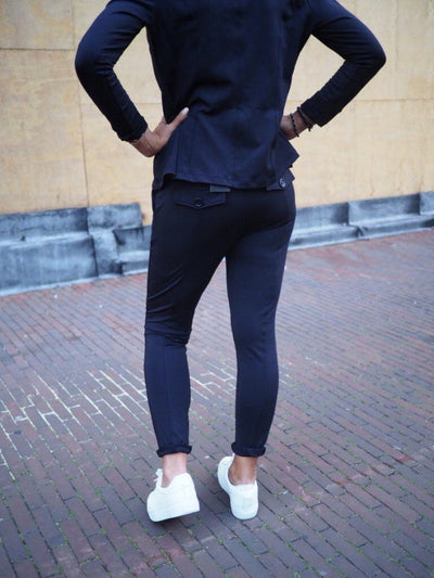 Angelle Milan Basic Travelpak Broek 1501 of Blazer 1165 Mix en Match marine of zwart