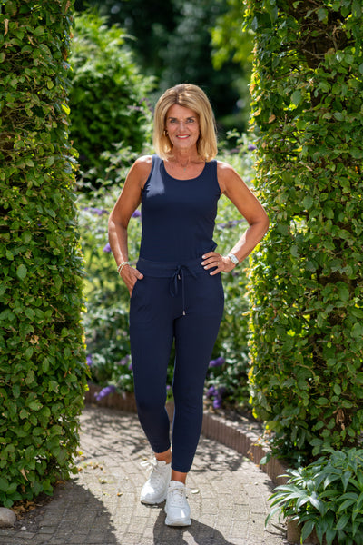 Mi Piace Travelbroek dikkere kwaliteit 202134 donkerblauw