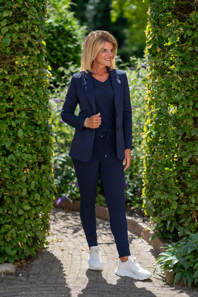 Mi Piace Travelbroek dikkere kwaliteit 202134 donkerblauw