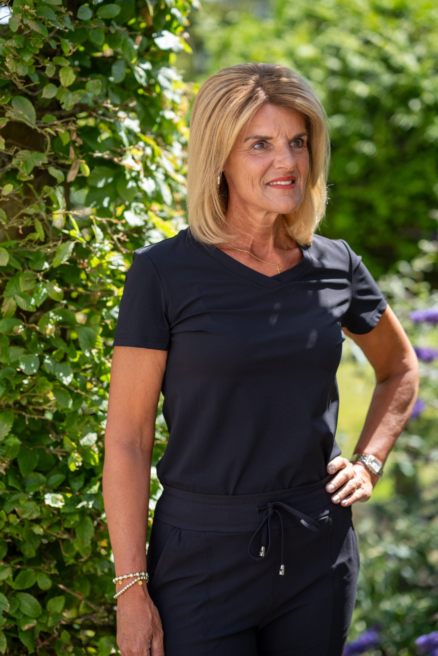 Mi piace Travelshirt zwart top 202080