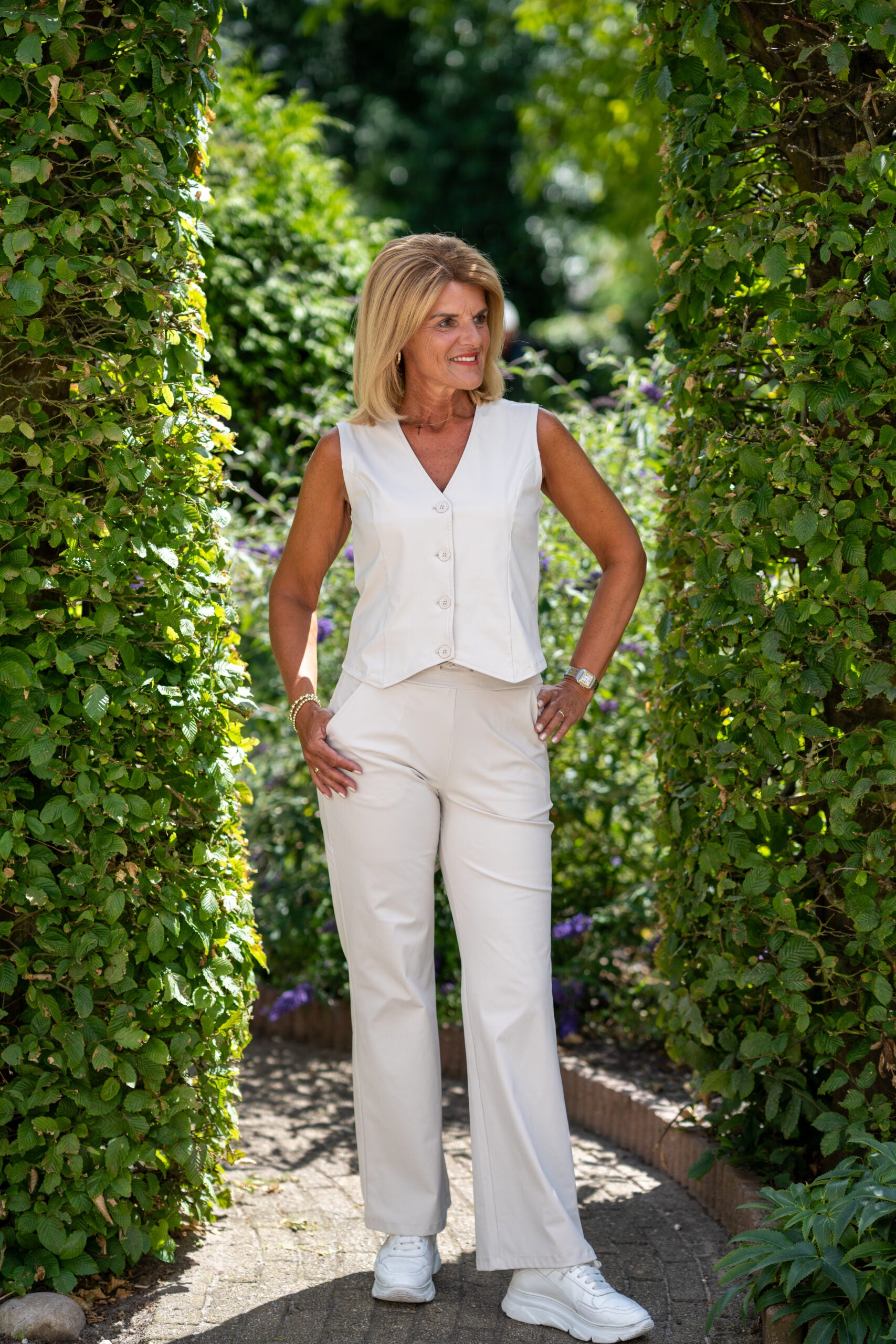 Mi Piace Travelbroek recht dikkere heavy  kwaliteit 202136 kit 2089