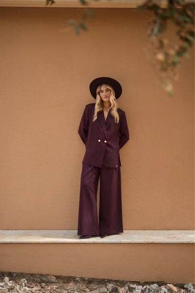 Nukus Bodine Pants cherry
