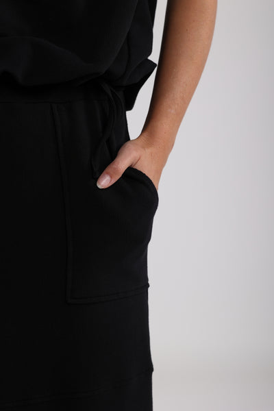 Nukus Maartje Lurex Rok zwart