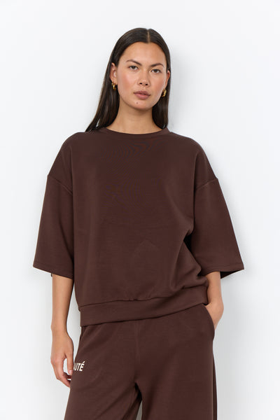 SoyaConcept Janny T-Shirt Hot Fudge