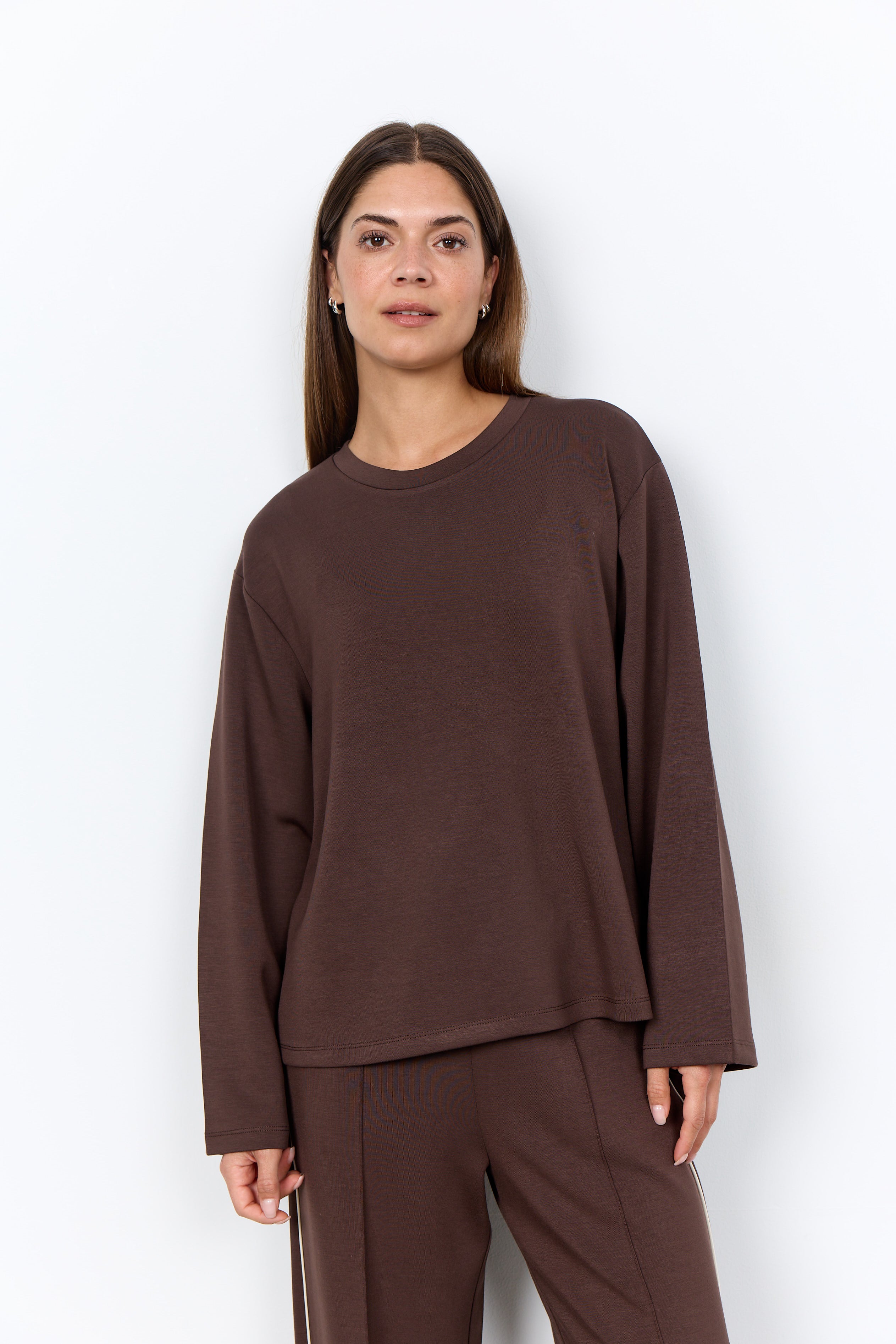 SoyaConcept Banu 387 Trui hot fudge