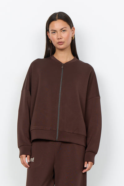 SoyaConcept Janny 22 Cardigan Hot Fudge