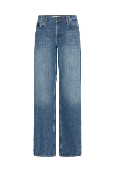 Pulz Jeans Vega Jeans Wide Leg L34 medium blue